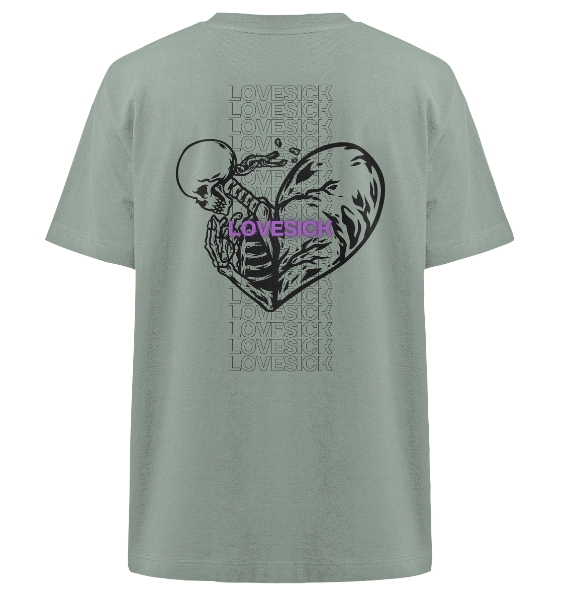 Lovesick  - Heavy Oversized Organic Shirt