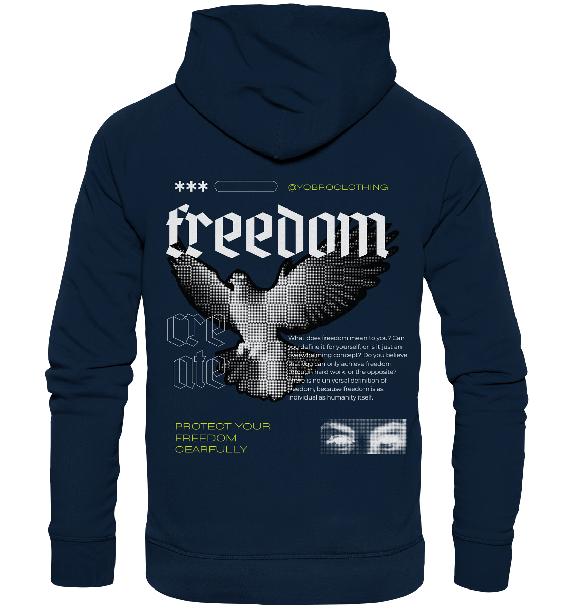 Freedom - Organic Hoodie