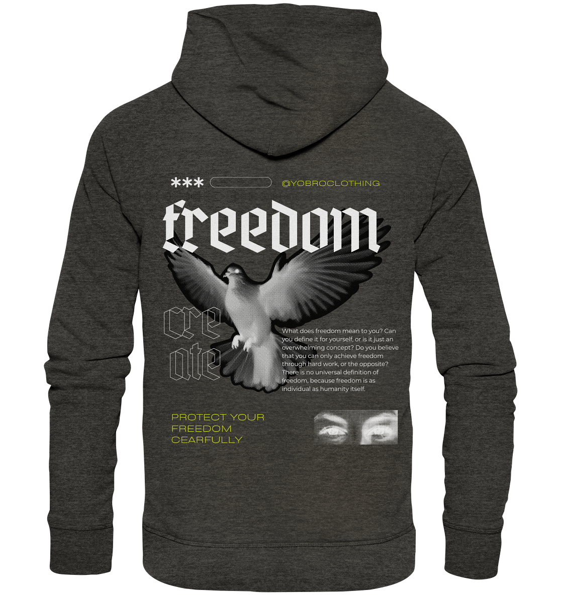 Freedom - Organic Hoodie