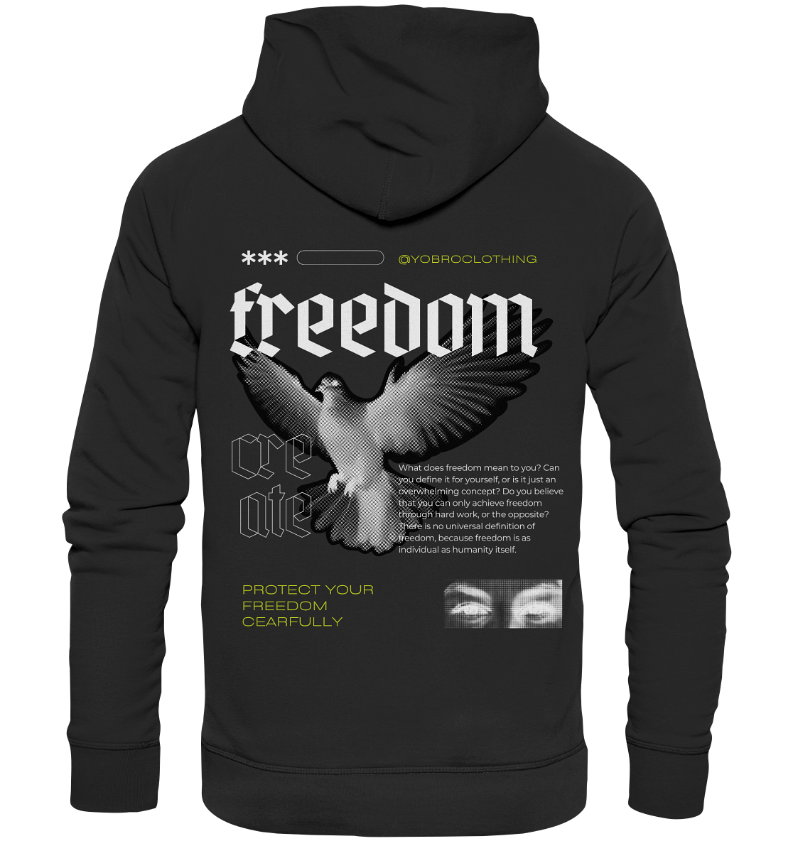 Freedom - Organic Hoodie