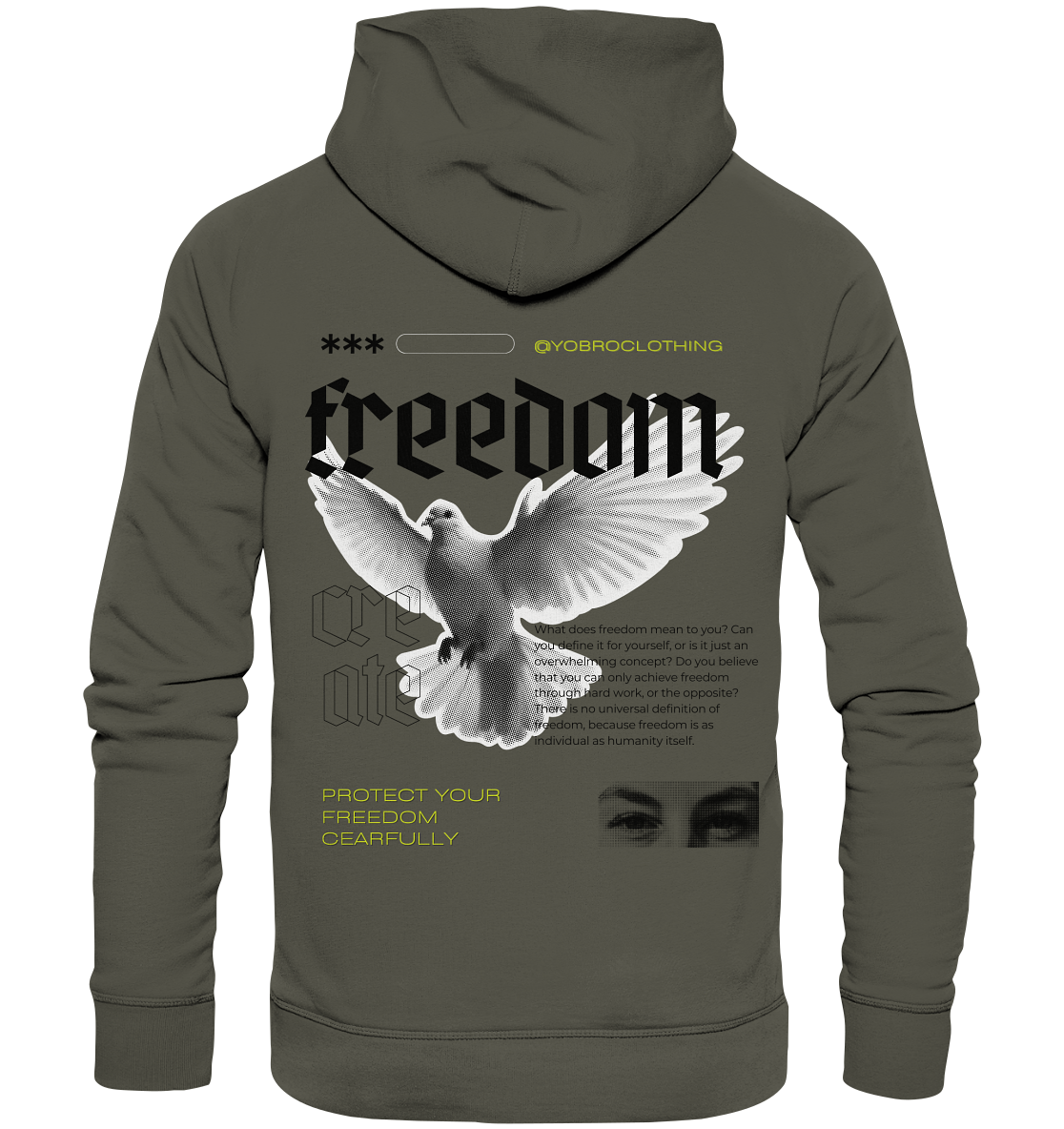 Freedom - Organic Hoodie