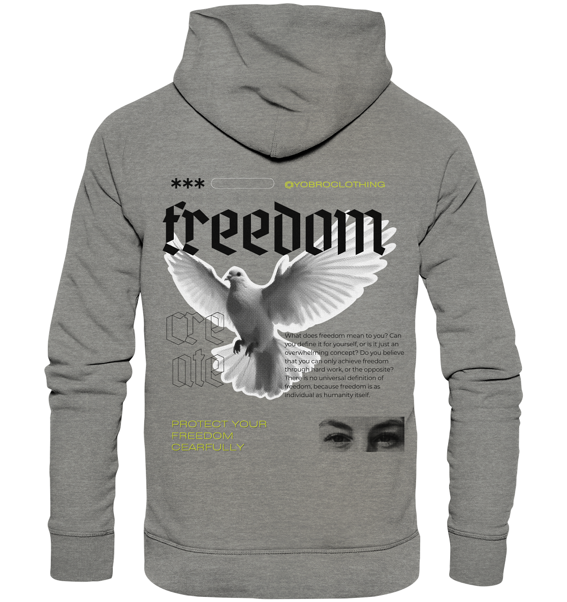 Freedom - Organic Hoodie