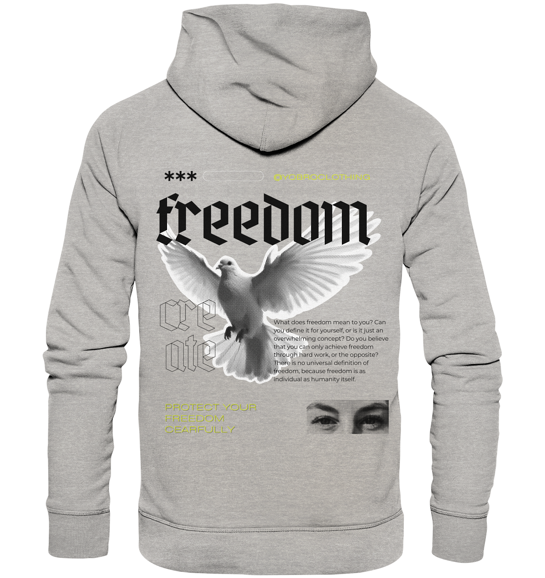 Freedom - Organic Hoodie