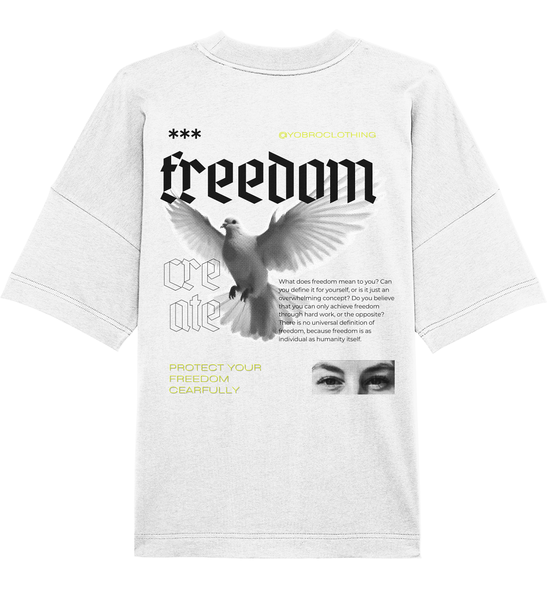 Freedom - Organic Oversize Shirt