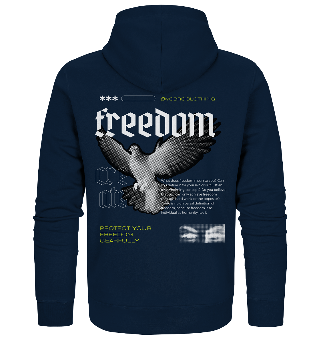 Freedom - Organic Zipper