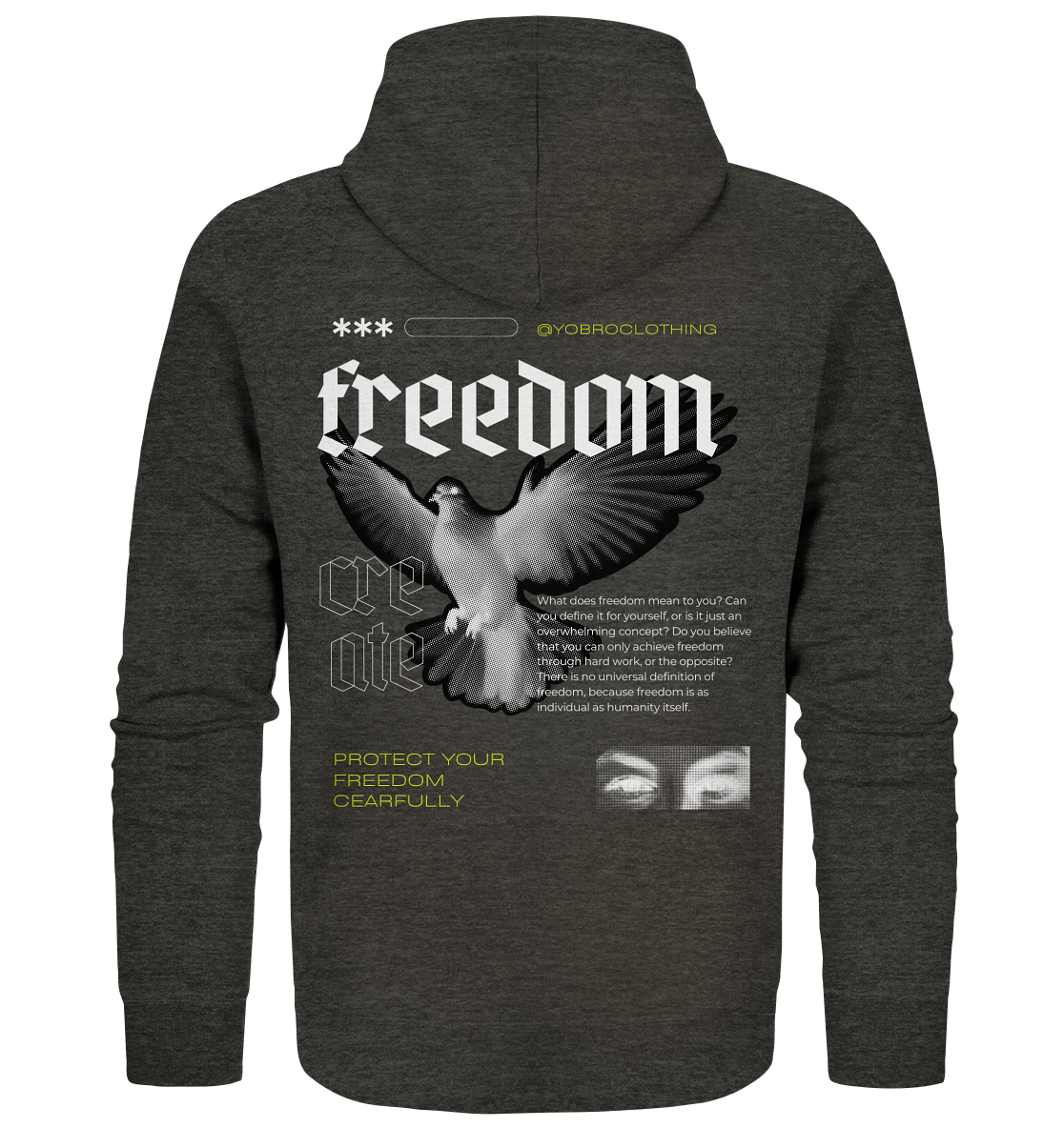 Freedom - Organic Zipper