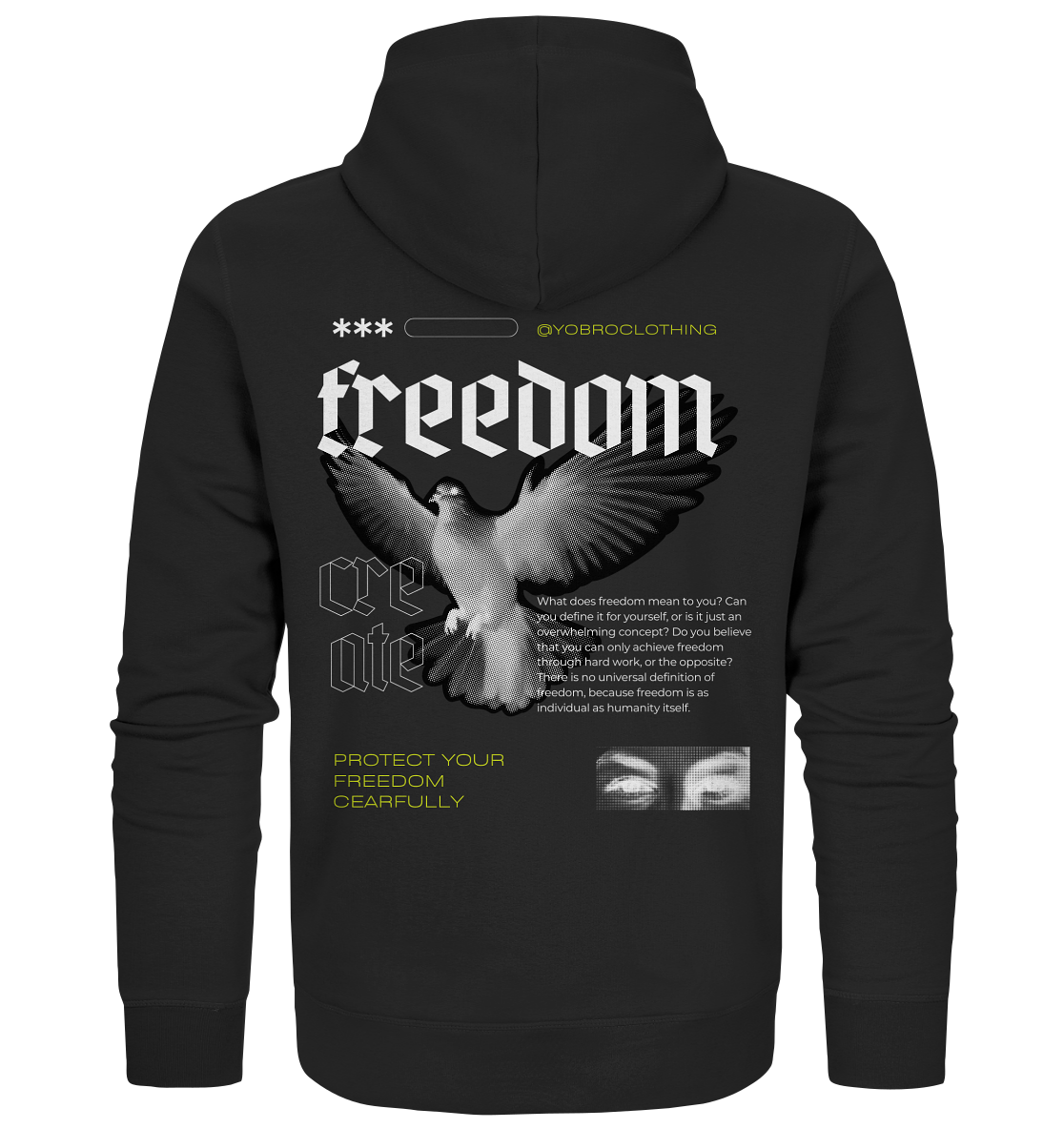 Freedom - Organic Zipper